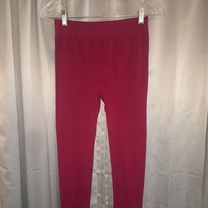 Red Leggings (Maroon)